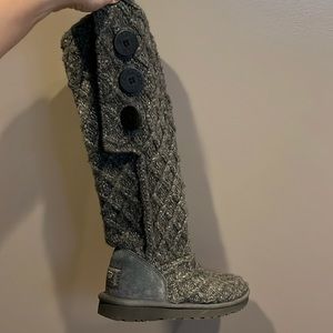 Ugg Grey Sweater boots